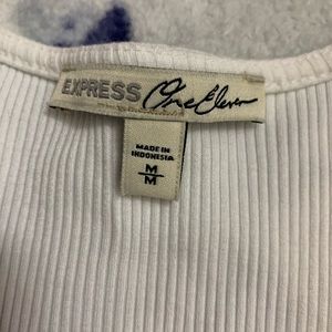 white tie cross blouse